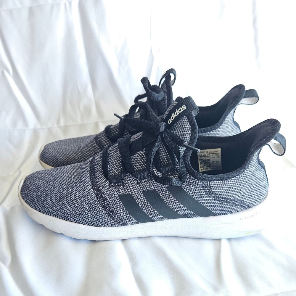 adidas Women's Cloudfoam Pure 2.0 Running Shoes‎ Grey Black White